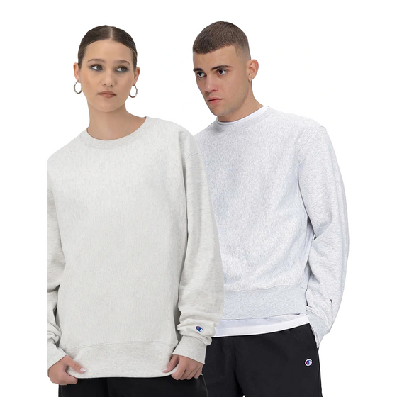Light Grey Reverse Weave Sweatshirt | Montivo Pakistan