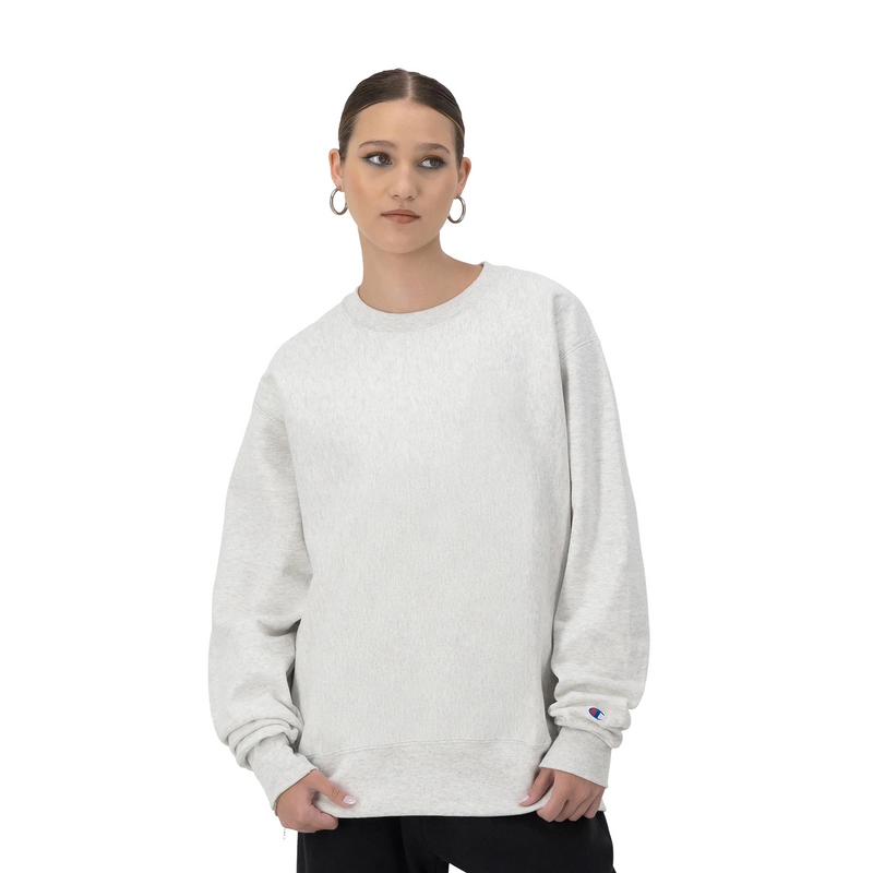 Light Grey Reverse Weave Sweatshirt | Montivo Pakistan