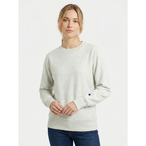 Light Grey Reverse Weave Sweatshirt | Montivo Pakistan