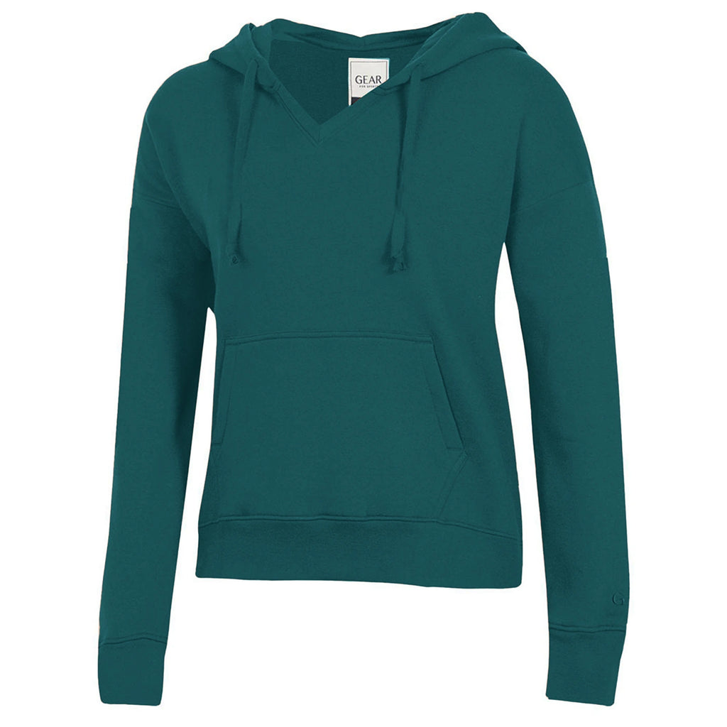 Sea Green Hooded Sweatshirt | Montivo Pakistan