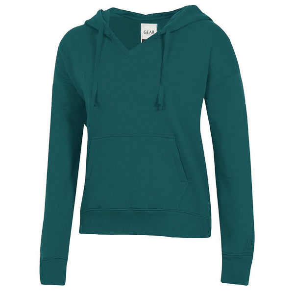 Sea Green Hooded Sweatshirt | Montivo Pakistan