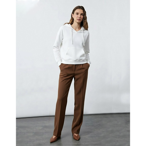 White Hooded Sweatshirt | Montivo Pakistan