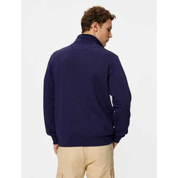 Violet Half Zip Sweatshirt | Montivo Pakistan