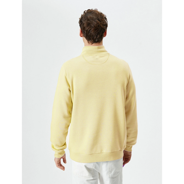 Lemon Half Zip Sweatshirt | Montivo Pakistan