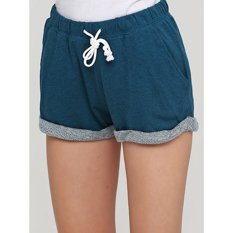 HM Blue Lounge-Wear Shorts | Montivo Pakistan
