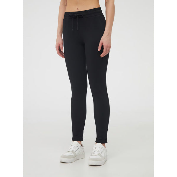 Black Skinny-fit Lightweight Jogging Bottoms | Montivo Pakistan