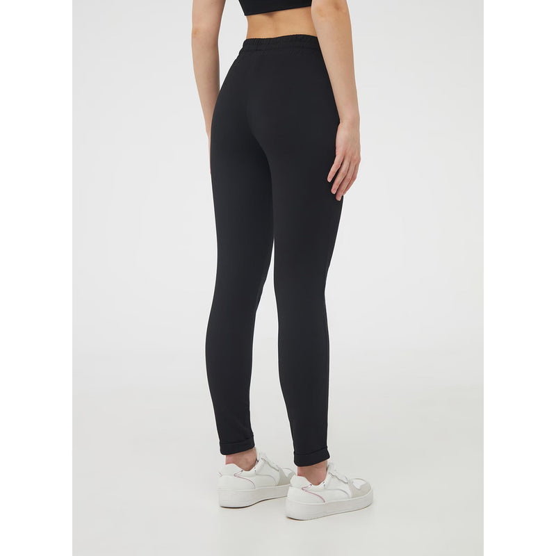 Black Skinny-fit Lightweight Jogging Bottoms | Montivo Pakistan