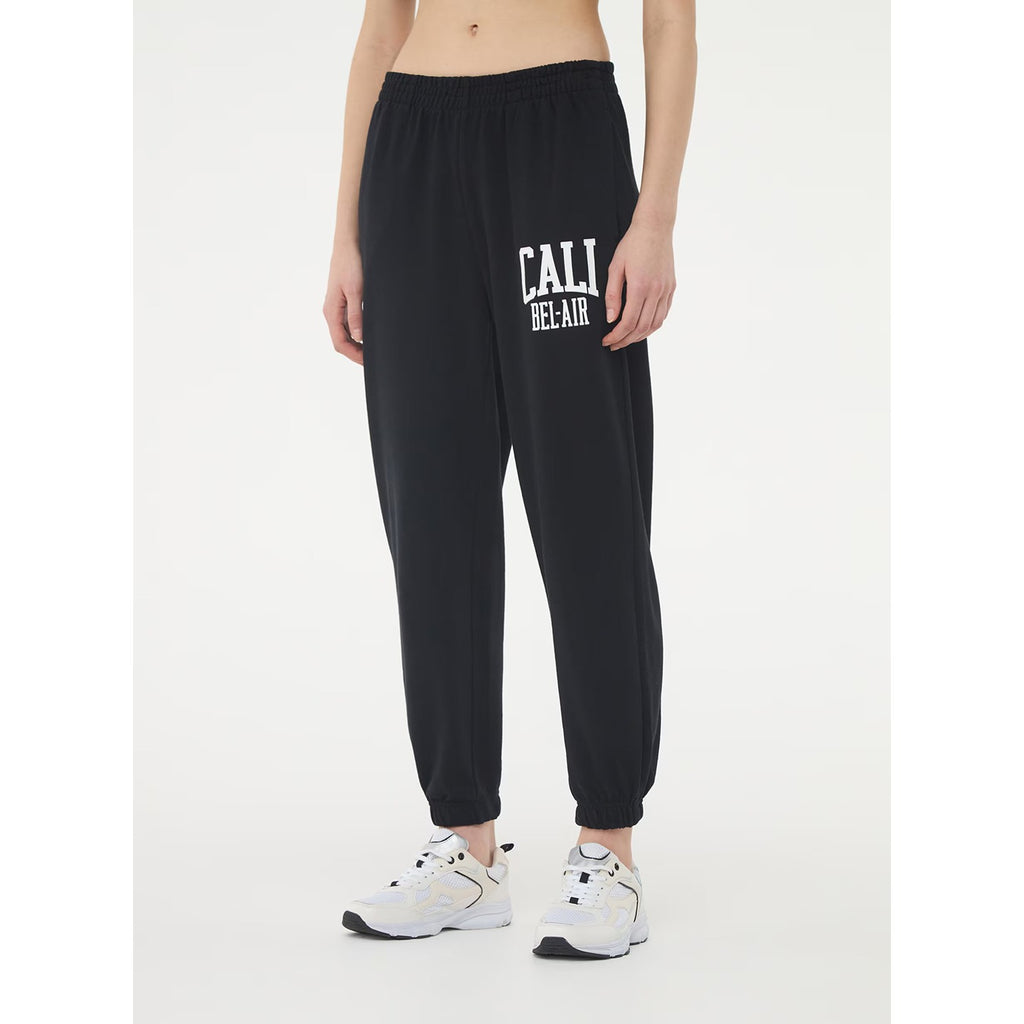 Black Sports Print Joggers | Montivo Pakistan