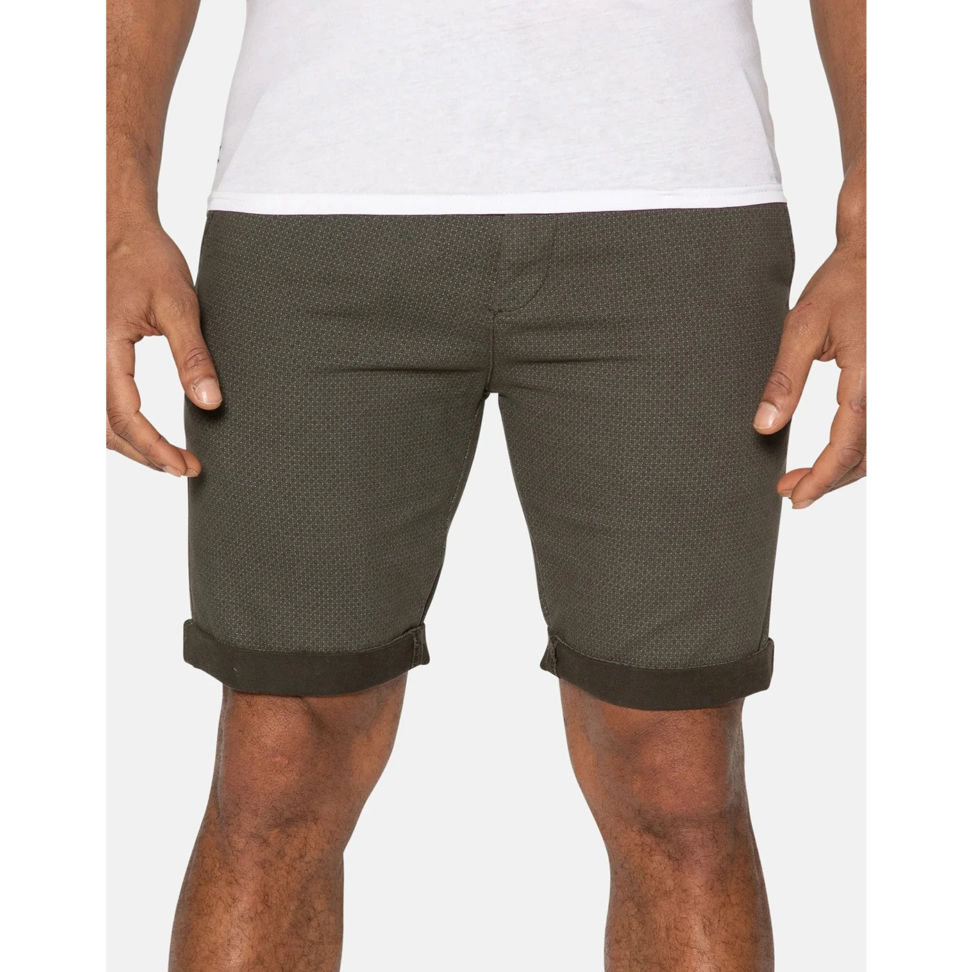 Olive Textured Shorts | Montivo Pakistan