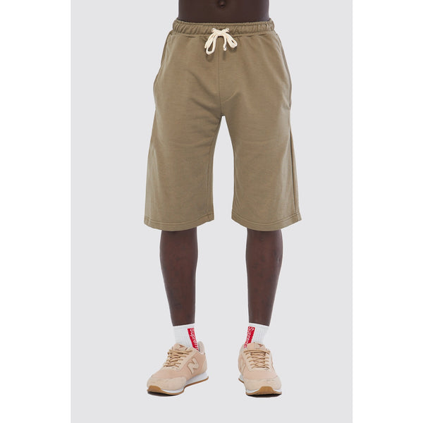 Olive 3/4 Relaxed Fit Shorts | Montivo Pakistan