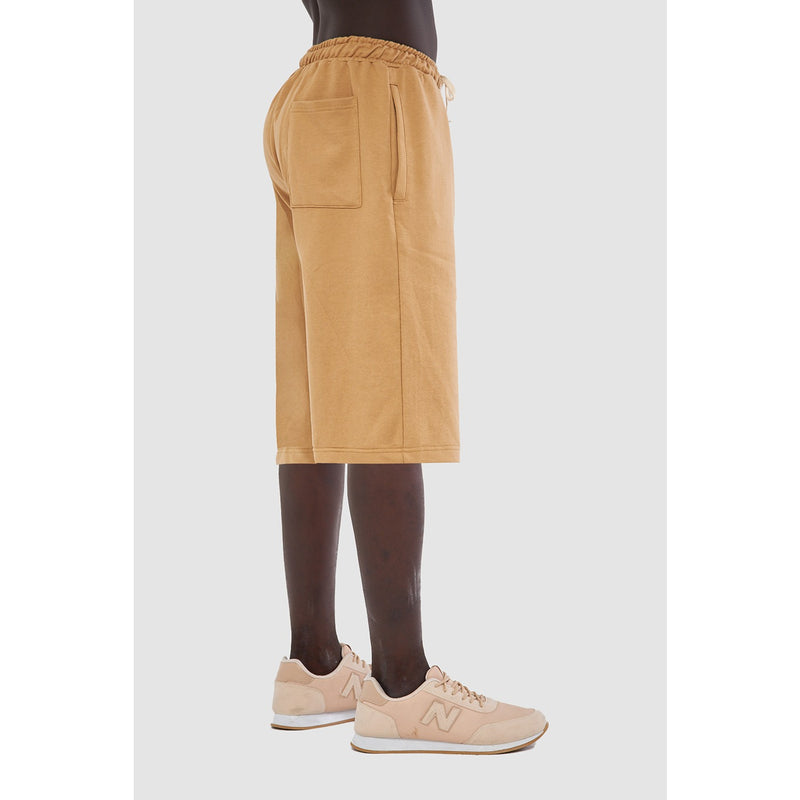 Camel 3/4 Relaxed Fit Shorts | Montivo Pakistan