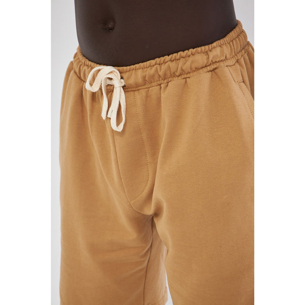 Camel 3/4 Relaxed Fit Shorts | Montivo Pakistan