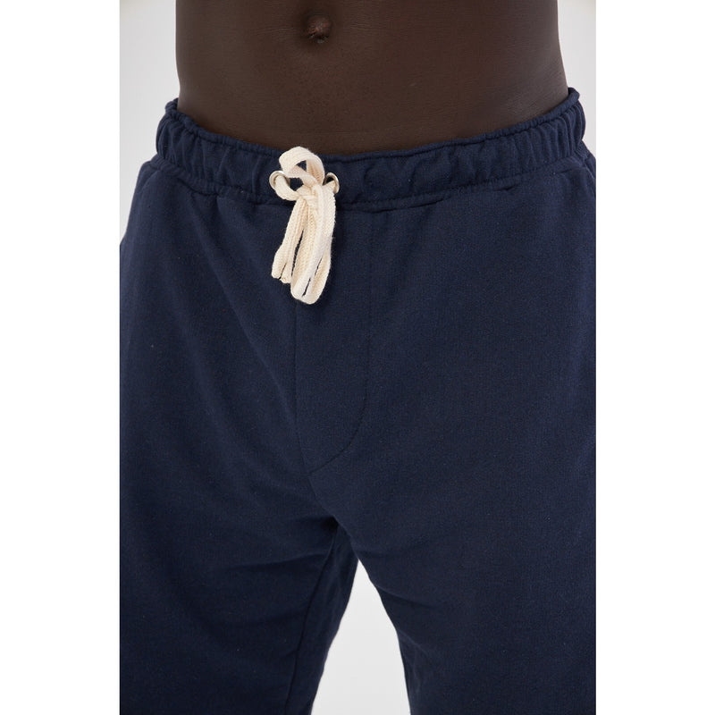 Navy 3/4 Relaxed Fit Shorts | Montivo Pakistan