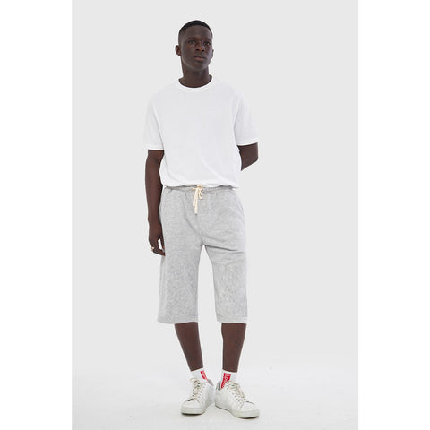 Grey 3/4 Relaxed Fit Shorts | Montivo Pakistan