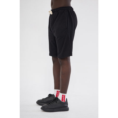 Black Relaxed Fit Shorts | Montivo Pakistan