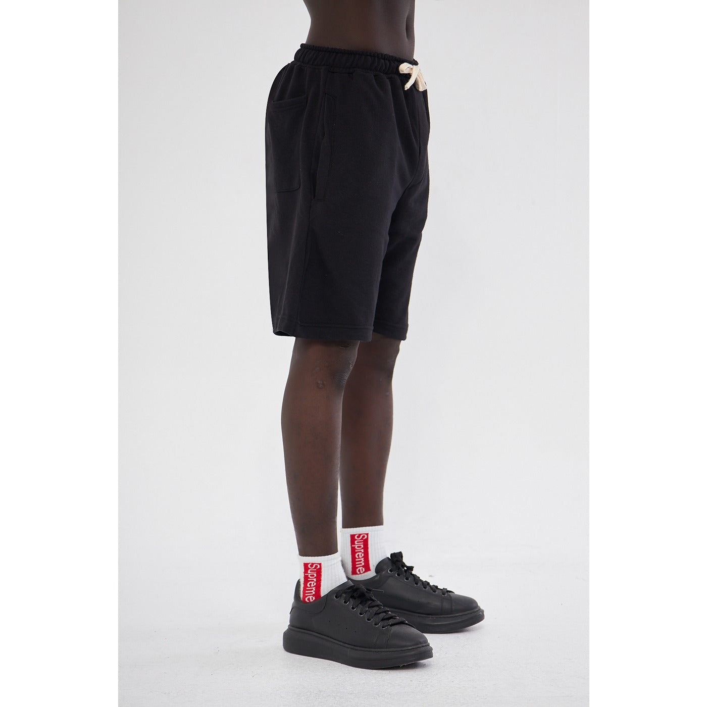 Black Relaxed Fit Shorts | Montivo Pakistan