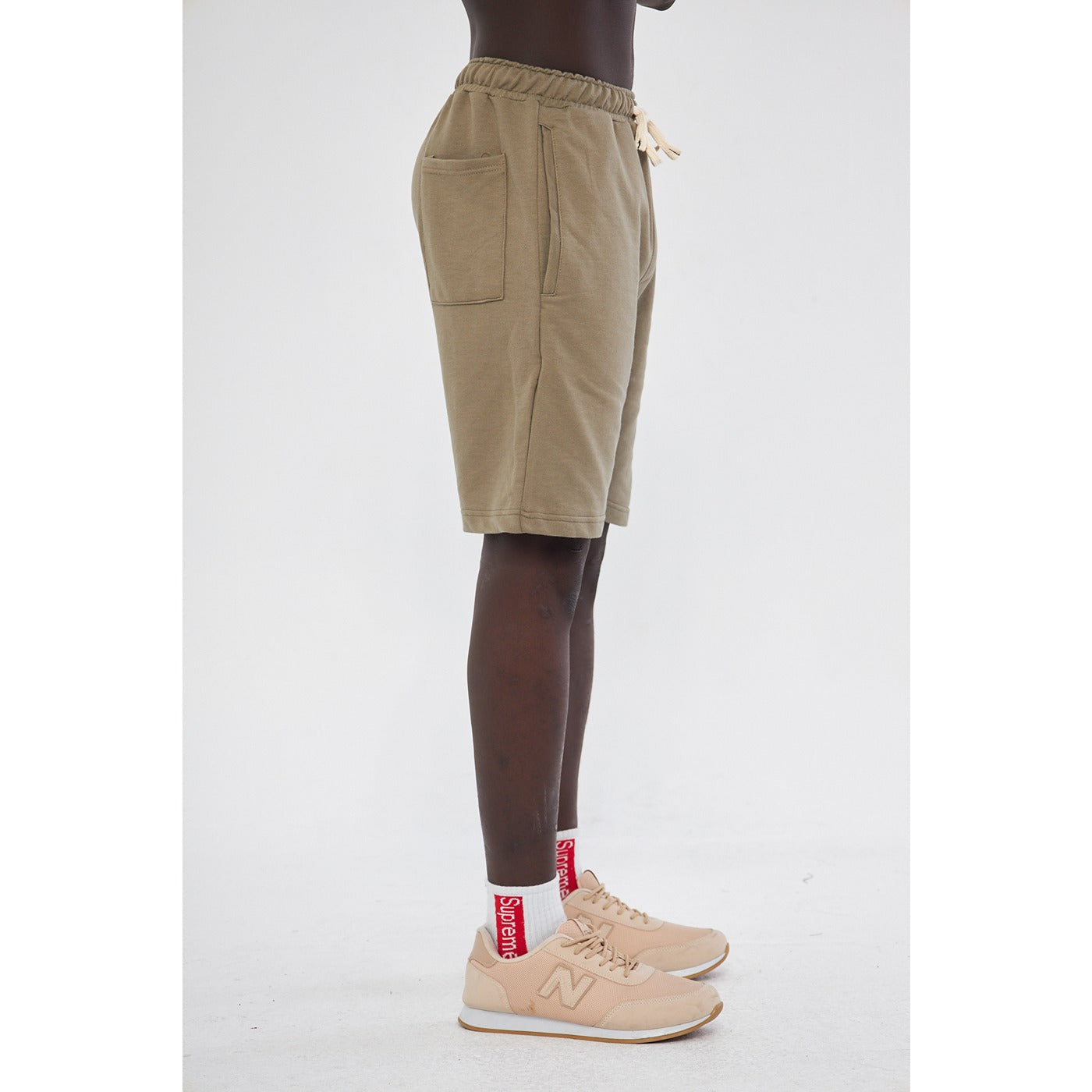 Olive Relaxed Fit Shorts | Montivo Pakistan