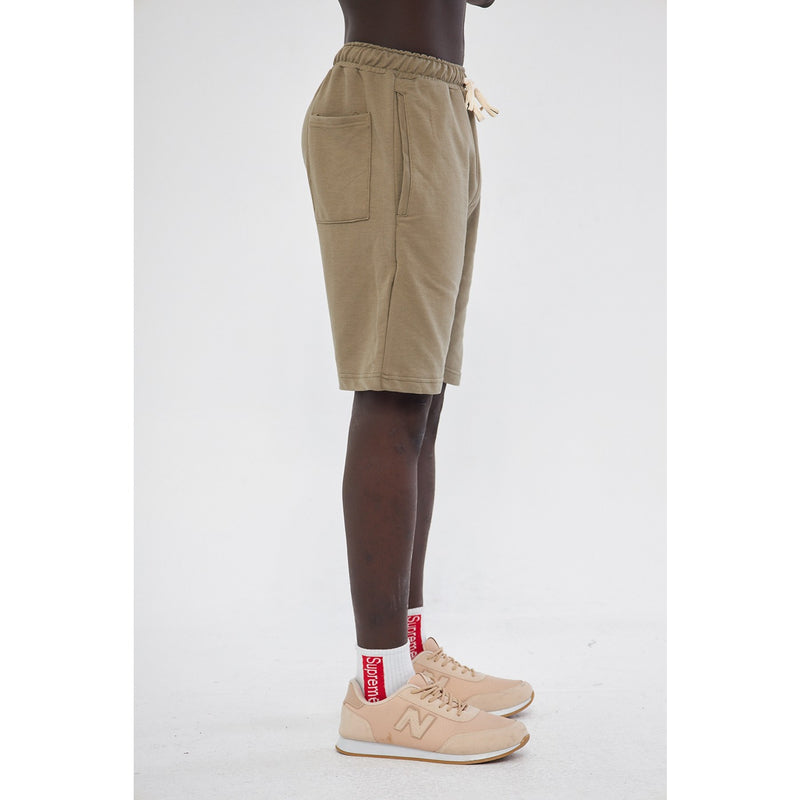 Olive Relaxed Fit Shorts | Montivo Pakistan