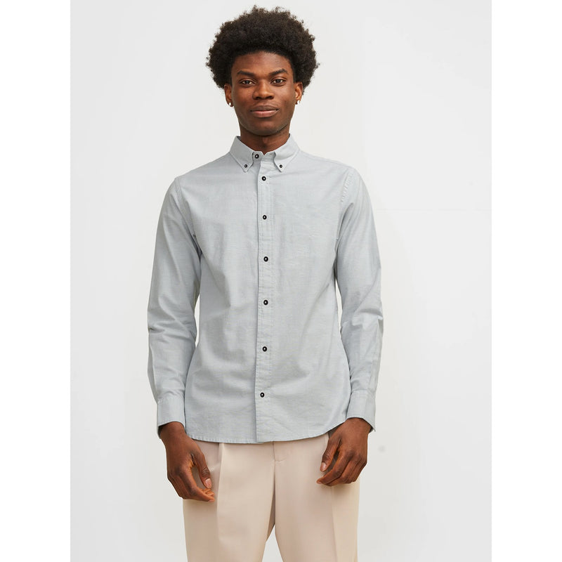 Light Grey Button Down Shirt | Montivo Pakistan