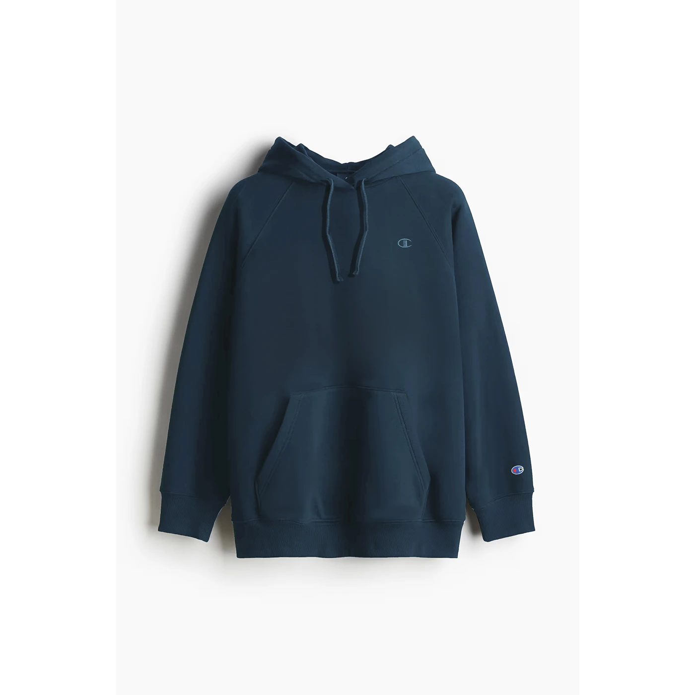 Teal Blue Oversized Logo Hoodie | Montivo Pakistan