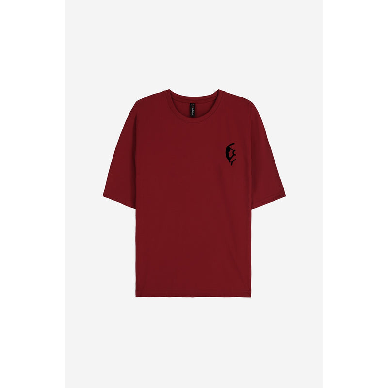 Space Roaming Red Oversized Tshirt | Montivo Pakistan