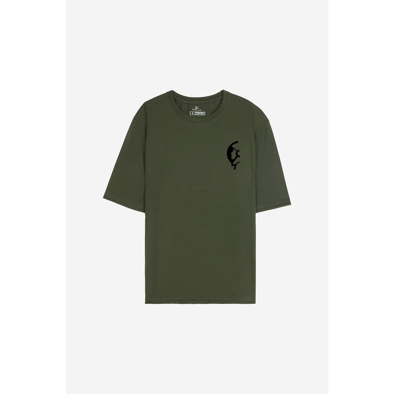 Space Roaming Green Oversized Tshirt | Montivo Pakistan