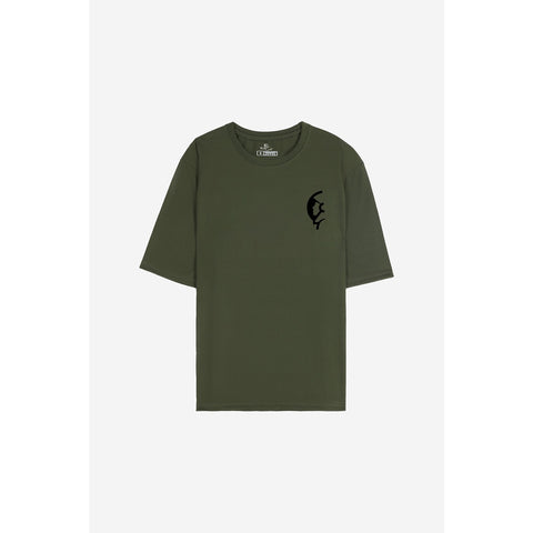 Space Roaming Green Oversized Tshirt | Montivo Pakistan