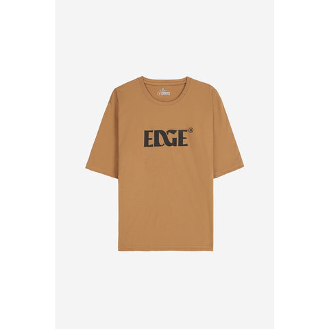 Edge Graphic Mustard Oversized Tshirt | Montivo Pakistan