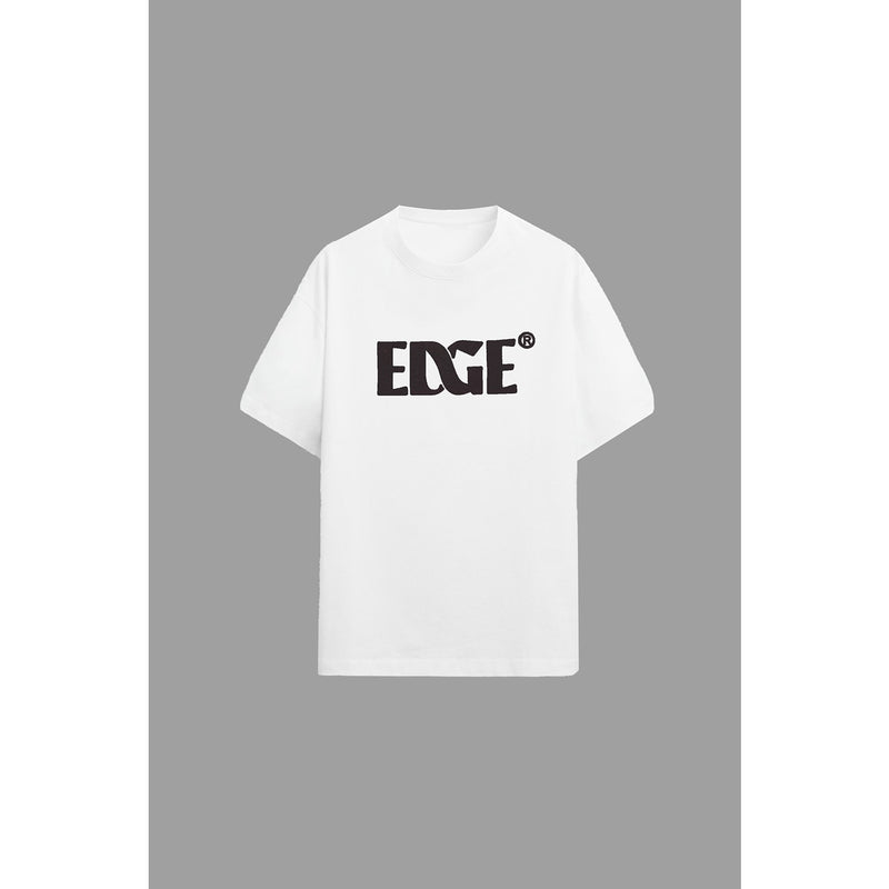 Edge Graphic White Oversized Tshirt | Montivo Pakistan