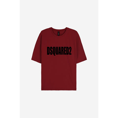 Dsquared2 Red Oversized Tshirt | Montivo Pakistan