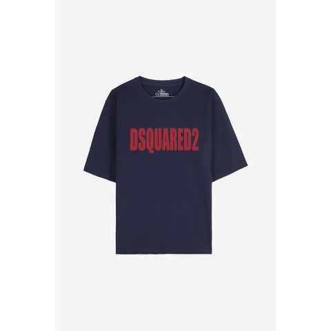 Dsquared2 Navy Oversized Tshirt | Montivo Pakistan