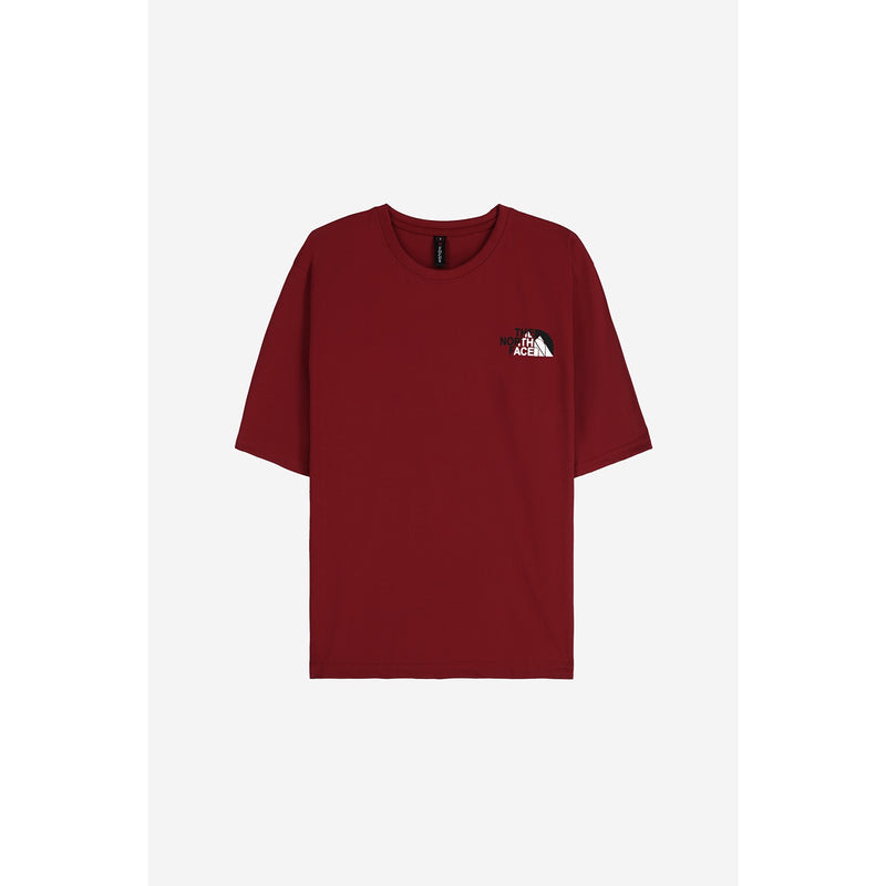 TNF Red Oversized Tshirt | Montivo Pakistan