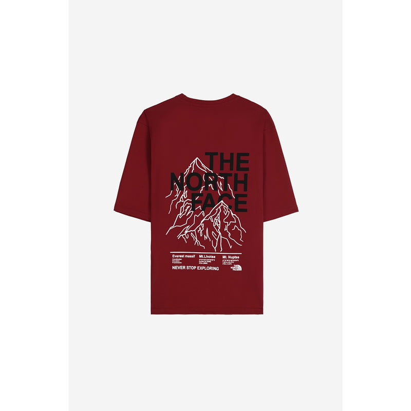 TNF Red Oversized Tshirt | Montivo Pakistan