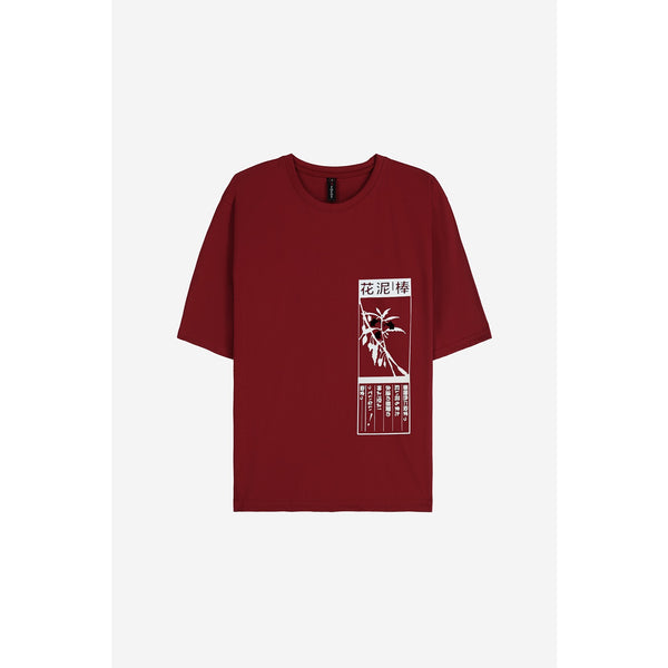 Tokyo Red Oversized Tshirt | Montivo Pakistan