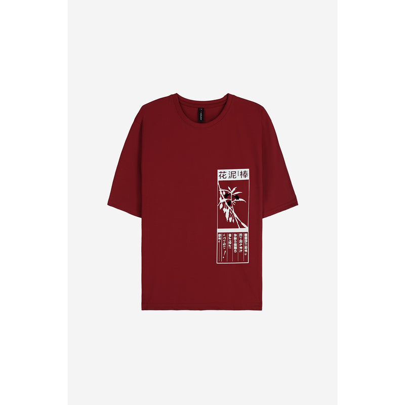 Tokyo Red Oversized Tshirt | Montivo Pakistan