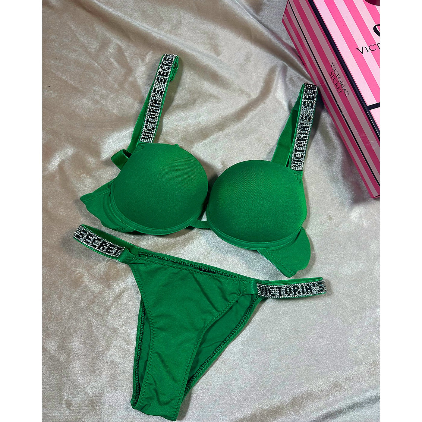 VS Light Green Lingerie Set | Montivo Pakistan