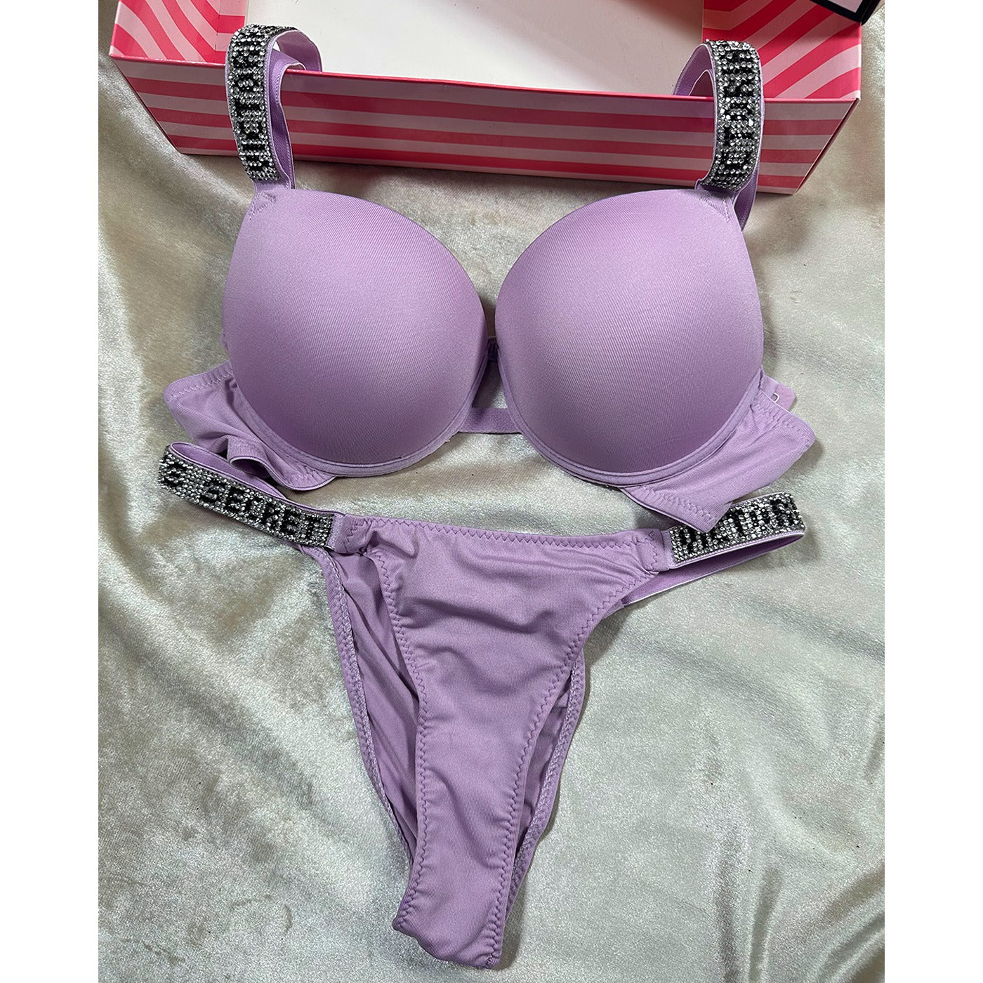 VS Lilac Lingerie Set | Montivo Pakistan