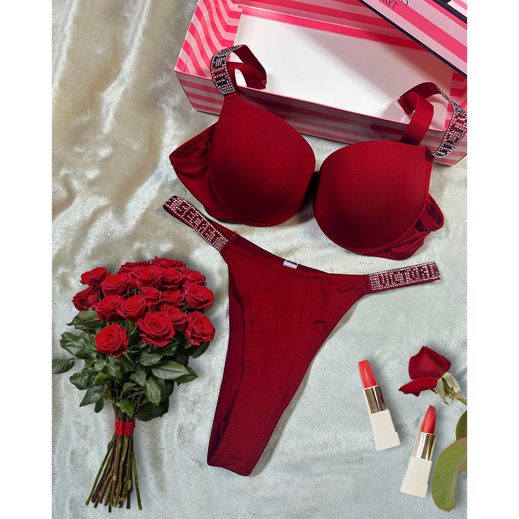 VS Red Lingerie Set | Montivo Pakistan