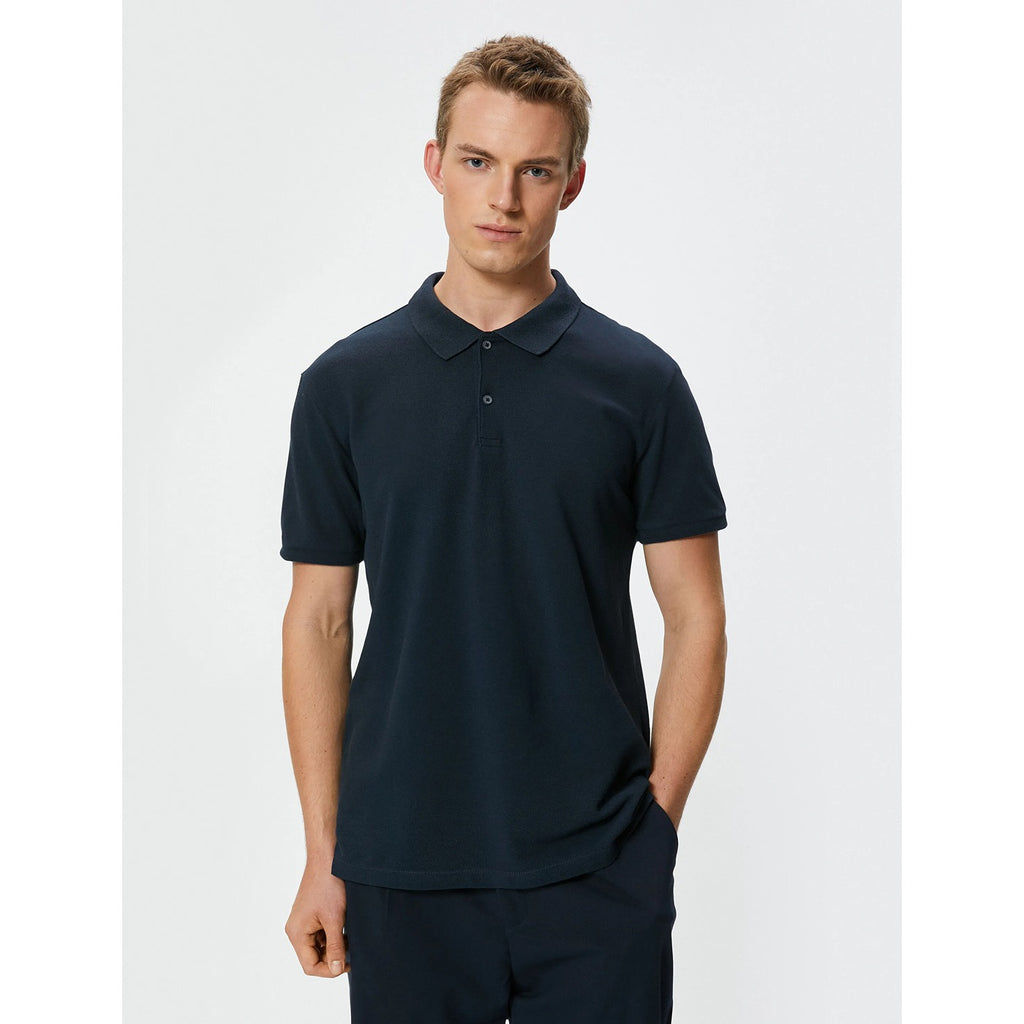 ZR Navy Slim Fit Polo | Montivo Pakistan