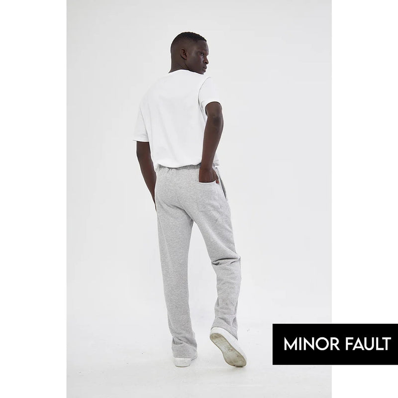 (Minor Fault) Grey Relaxed Fit Trousers | Montivo Pakistan