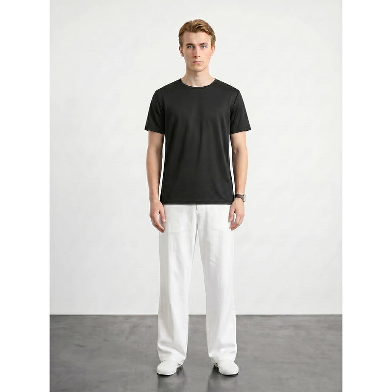 Sports Dri-Fit Black Plain Tshirt | Montivo Pakistan