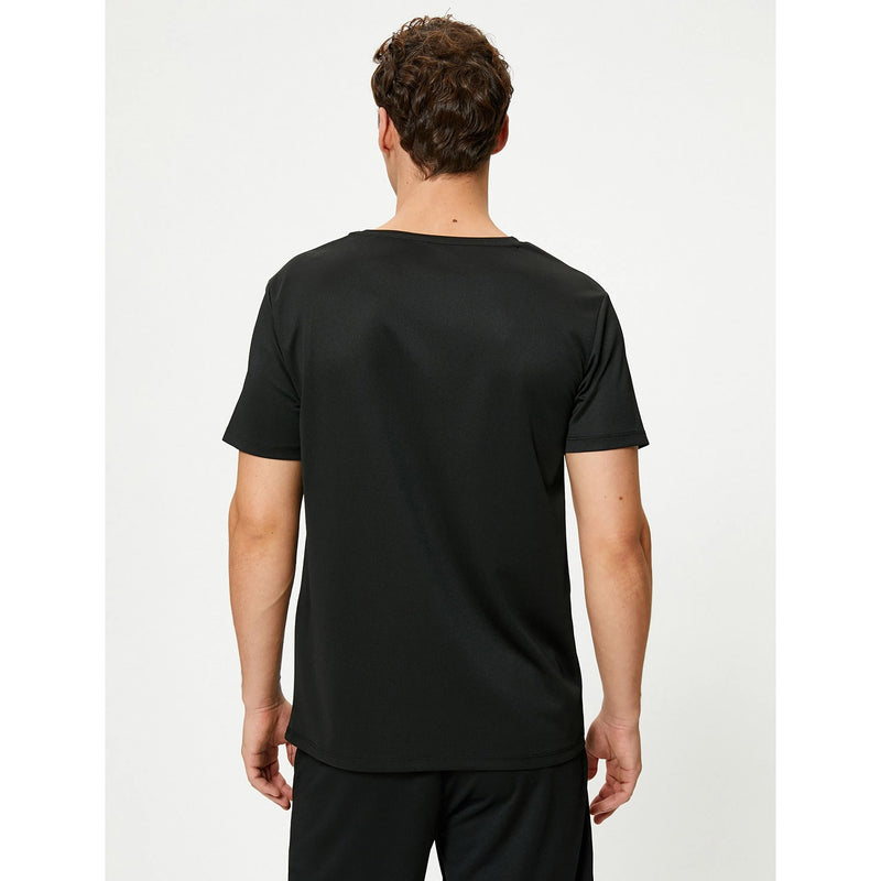 Sports Dri-Fit Black Plain Tshirt | Montivo Pakistan