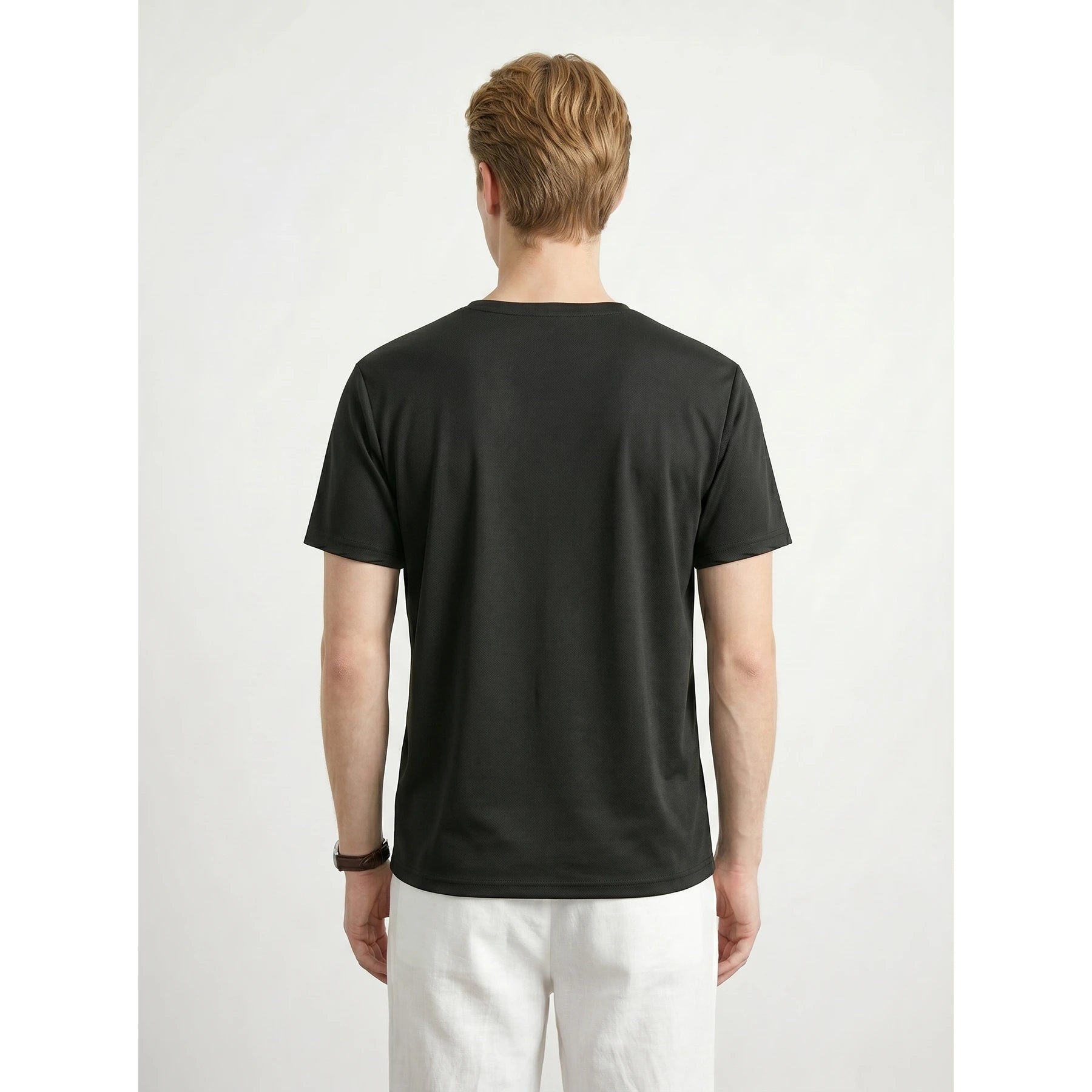 Sports Dri-Fit Black Plain Tshirt | Montivo Pakistan