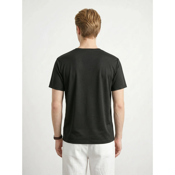 Sports Dri-Fit Black Plain Tshirt | Montivo Pakistan