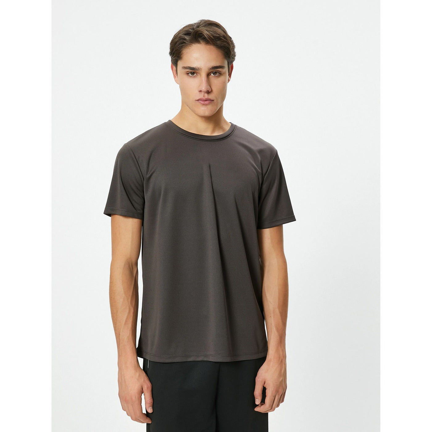 Sports Dri-Fit Grey Plain Tshirt | Montivo Pakistan