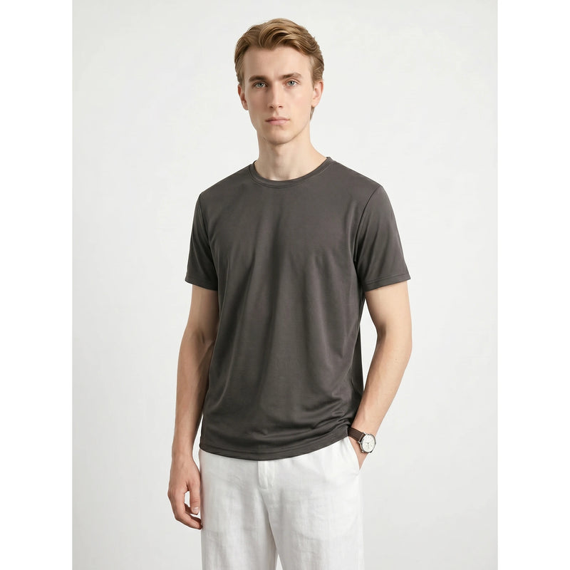 Sports Dri-Fit Grey Plain Tshirt | Montivo Pakistan