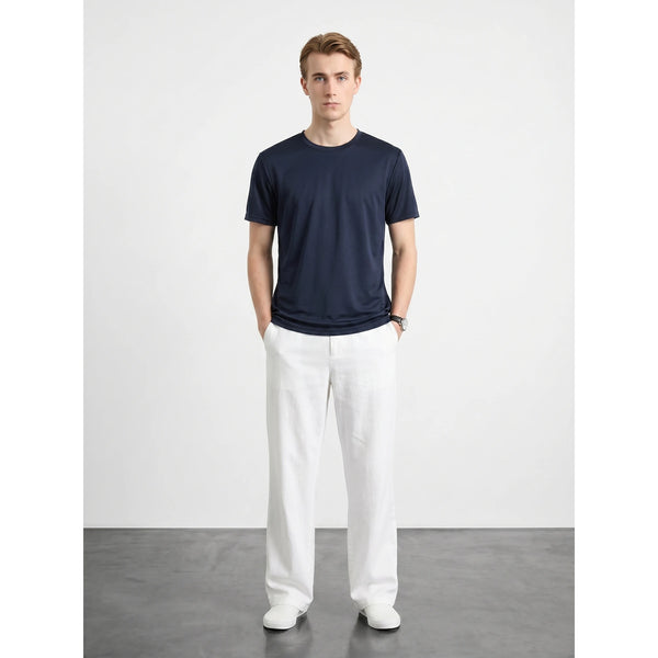 Sports Dri-Fit Navy Plain Tshirt | Montivo Pakistan