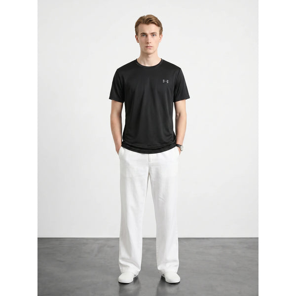 UA Sports Black Dri-Fit Logo Tshirt | Montivo Pakistan