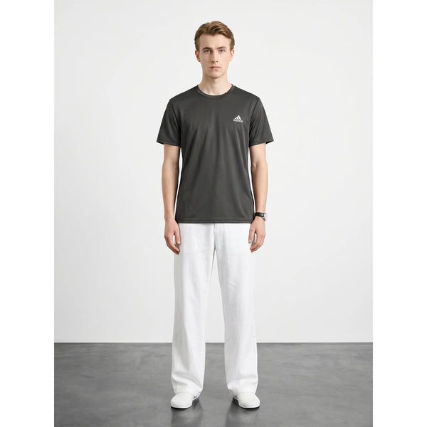ADS Sports Grey Dri-Fit Logo Tshirt | Montivo Pakistan