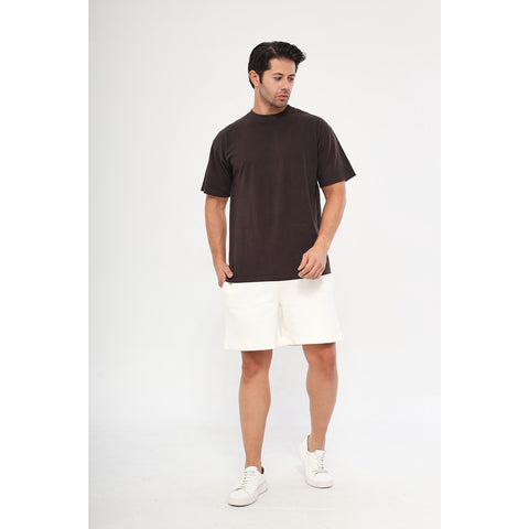 Brown Oversized Short Sleeves Tshirt | Montivo Pakistan